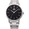 Orient Stylish Maestro - Orologio da polso da uomo automatico e a carica manuale meccanico casual bracciale e cassa in acciaio inox