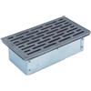 Fonderia Bongiovanni | Griglia in Ghisa | Griglia per Camino | Stufa Pellet | Barbecue Fondello per Cenere | 30x16 cm Mod.M | con Cassetto Raccolta Cenere | Altezza 8 Cm | Accessori Camino