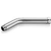 Bamyli Prolunga per soffione doccia, angolo in acciaio inox, prolunga per braccio doccia con filettatura G1/2 per doccetta, prolunga per doccia a parete per accessori da bagno, 20 cm