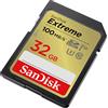 SANDISK SCHEDA DI MEMORIA SANDISK Extreme V30 U3 32GB Scheda SDHC, UHS-I, Classe 10, U3,