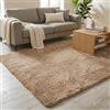 Pergamon Tappeto shaggy Fluffy - tappeto a pelo lungo extra morbido, tappeto moderno per soggiorno, facile da pulire