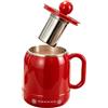 TABSIRAH Pentola elettrica , mini pentola antiaderente da 800 ml | Fornello portatile per noodle con manico ergonomico per casa, dormitorio, ufficio, viaggio