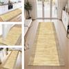 ZESEWU Tappeto passatoia cucina antiscivolo lavabile Tappeti ingresso interno casa 40X100CM Tappeto Runner Poliestere Marrone Giallo tappetocorridoio salotto soggiorno camera da letto Entrata bagno