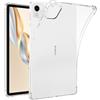 MGUEIAO Cover Compatibile con Honor Pad X9a, Sottile TPU Morbido, Protettiva Antiurto Airbag Custodia, Antigraffio,Trasparente