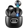 Renimer 2026 Cuffie Bluetooth 5.4, Auricolari Bluetooth Stereo HiFi Con 4 ENC Microfoni Anti-Rumore, Durata 55 Ore Cuffiette In Ear, Cuffiette Touch Control, Impermeabili IP7 Controllo del suono APP