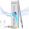 Suejezt USI 2.0 Penna Stilo per Chromebook, Ricarica Rapida, 4096 Livelli di Pressione & Rifiuto del Palmo Della Mano, Stylus Pen USI2.0 per Googel Pixel Tablet, Amazon Fire Max 11, Lenovo/ASUS/HP chromebook
