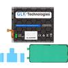GLK-Technologies Batteria di ricambio ad alta potenza, compatibile con Samsung Galaxy S21 FE 5G SM-G990 EB-BG990ABY, batteria da 4700 mAh, con 2 set di nastri adesivi 2026 anno di costruzione