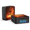 DREAMFYRE Mini PC W11 Pro Alder Lake-95 4 Core 4 Threads(up to 3.4GHz), Mini Computer 8GB SSD LPDDR5 256GB, Mini Desktop Computer Three Monitors/USB 3.0/WiFf 5/Bluetooth 5.0/Gigabit Ethernet Port/VESA