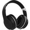 Xunpuls Cuffie per bambini, cuffie wireless over-ear con microfoni, suono stereo, 10 ore di autonomia, pieghevoli e regolabili, cuffie Bluetooth 5.1 per adulti, scuola, viaggi (nero)