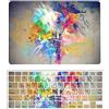 HLAAJJX Custodia per Macbook Pro 16 pollici 2020 Pubblicazione Modello A2141 con Touch Bar e Touch ID, Copertina Rigida in Plastica Protettiva e Tastiera Cover, Lampadina