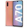 Samsung Galaxy A70 Smartphone, Display 6.7 Super AMOLED, 128 GB Espandibili, RAM 6 GB, Batteria 4500 mAh, 4G, Dual Sim, Android 9 Pie, [Versione Italiana], Coral