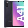 Samsung Galaxy A41 Smartphone, Display 6.1 Super AMOLED, 3 Fotocamere Posteriori, 64 GB Espandibili, RAM 4 GB, Batteria 3500 mAh, 4G, Dual Sim, Android 10, Nero