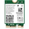 NICGIGA WiFi 6E Wireless Card AX211 NGW. Only Support CNVio2 Protocol and 12/13th Generation CPU, Bluetooth 5.3, Tri-Band 5400Mbps, Network Adapter for Laptop Support Windows 10/11 (64bit),Linux.