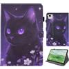 Bemoloon Tablet Cover in Pelle PU per Honor Pad X9a /X9 Pro 11.5 - Colori Vibranti & Design alla Moda, Protezione, Anti-Graffio, Gatto dei Sogni