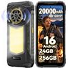 Blackview ROCK 5 Android 16 Rugged Smartphone, Luce da Campeggio 348 lm | 20000mAh, 108MP+50MP+20MP Visione Notturna Telefono Indistruttibile, 6,78 FHD+ 120Hz, 24GB+256GB/2TB, NFC/Garanzia 3 Anni