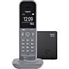Gigaset CL390 Telefono analogico/DECT Grigio CL390 Dark Grey DECT, Telefono analogico/DECT, Cornetta Wireless, Telefono con Vivavoce, 150 Voci, Grigio