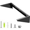 STANDOPIA Staffa Rack a Parete 4U da 19 Pollici - Montaggio Verticale e Sotto Scrivania, Supporto in Acciaio per Server, Switch di Rete, Patch Panel o Server, Portata fino a 55 kg, Kit di Montaggio Incluso