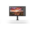 LG 27UN880 UltraHD 4K Ergo Monitor 32 LED IPS HDR 10, 3840x2160, AMD FreeSync 60Hz, HDMI 2.0 (HDCP 2.2), Display Port 1.4, USB-C, USB 3.0, Audio Stereo 10W, AUX, Ergo Stand, Flicker Safe, Nero