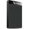 SUHSAI Disco rigido esterno portatile da 320 GB con USB 3.1 per PC - Nero | Disco rigido per backup/archiviazione, HDD sottile compatibile con MacBook, laptop, desktop e Chromebook.