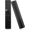 suuosl Telecomando Sostitutivo con Voce XMRM-19 per Xiaomi MI P1/Q1 32/43/55/75, Android Smart TV L32M6-6AEU L50M6-6AEU L55M6-6ESG L75M6-ESG - IR 3.0 + Bluetooth, Plug&Play, Controllo Preciso