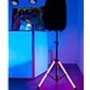 SHARD-LAB Supporto Treppiedi per Casse Acustiche con LED RGB Multicolore, Stativo Tripode Ricaricabile, Illuminazione Professionale per DJ, Stand Regolabile