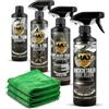 MAX DETAIL-LAB - Exterior Pack - Kit Pulizia Auto Esterno con Accessori, Shampoo Schiuma Attiva, Iron Remover Cerchi, Cera Quick Detailer, Detergente all Purpose Cleaner, Prodotti Detailing Car Moto