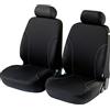 Walser coprisedili Auto 2 Coprisedili Anteriori Allessandro con Cerniera, Zipp-IT Premium coprisedili Autos for Normal Seats, 2 Front Seat Covers-Car
