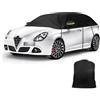 kswiown Copertura Mezza Compatibile con Alfa Romeo Giulietta 2010-2020, Copertura Auto Impermeabile, Telone per Garage con Strisce Riflettenti, Protezione da Neve e Polvere