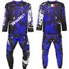 WinNet Completo tuta da Moto Cross Maglia + Pantalone