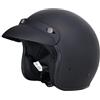 Zorax ZOR-604 Scooter Motorcycle Motorbike Open Face Crash Jet Helmet for Men Women Road Legal ECE2206