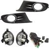 Sovxbgw Paraurti Anteriore Fendinebbia Kit Cavi E Cavi Per Fari Fendinebbia A LED Per VW Per Golf 6 MK6 Cabriolet Fari Alogeni Fari Anteriori Gruppo(1 Set Halogen)
