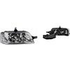 EASYSHOP24H Faro Fanale Proiettore Anteriore DX Destro Per Ducato Jumper Boxer 244 da 2002 a 2006 H7 H1 Cromato Predisposto Regolazione Elettrica Gruppo Ottico Luce Fanalino