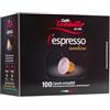 CAFFÉ TROMBETTA DAL 1890 Caffè Trombetta - l'Espresso Arabica, Capsule Compatibili con Sistema Nespresso - Confezione da 100 Capsule