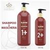 Melcap, Tiaroil Kit Shampoo 1000 ml + Maschera 500 ml Professionale Tiaroil Treatment al Monoi