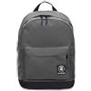 Invicta Zaino Carlson, Tasca Porta Pc, Scuola e Tempo Libero, Water Resistant, Monoscomparto, Tinta Unita, Grigio (Steel Grey)