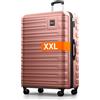 Travely Valigia grande 87 cm XL - volume interno 150 L - valigie da viaggio, Valigie e trolley, valigie da viaggio con rotelle