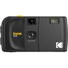 KODAK EC35 - Fotocamera a pellicola da 35 mm, riutilizzabile, senza messa a fuoco, flash integrato, copertura scorrevole, compatibile con principianti (Singolo, Nero mezzanotte)