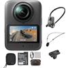 DJI Osmo 360 II Combo Standard, fotocamera 8K 360° | Imaging 360° HDR nativo 8K/60 fps, concentrato di potenza 4 in 1, 105 GB di memoria integrata, gamma dinamica di 14,5 stop