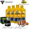 BARDAHL - HIFLO - NGK Tagliando TRIUMPH Tiger 1050 2007-2015 Kit Olio Bardahl XTC 10W40 Filtro Candele