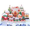 CUT POPUP.COM CUTPOPUP Città di Pan di Zenzero - 3D Biglietti Natale 2024, Biglietti Auguri Natale, Biglietti Auguri Natalizi, Biglietto Natale, Christmas Cards, Xmas Cards (Gingerbread Town) US8-CN291IT