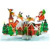 CUT POPUP.COM CUTPOPUP Christmas Scene - Biglietto di Natale Pop Up, Biglietto di Natale 3D, Felice Anno Nuovo, Biglietto di auguri di festa Popup Regalo di Buon Natale IT