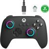 8Bitdo Ultimate C Wired Controller for Xbox, RGB Lighting Fire Ring and Hall Effect Joysticks, Compatible with Xbox Series X|S, Xbox One, Windows 10/11 - Officially Licensed (Dark Gray)