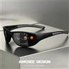 MODEO Occhiali da sole sportivi polarizzati neri - C2 photochromic