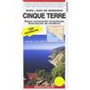 Cinque Terre. Mapa. Guía de senderos. 185 senderos, escala 1:25.000 (Map)
