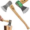 STREND PRO ascia A613B Sandblaster 1500 g | manico in frassino 800 mm | testa sabbiata e verniciata | legna da ardere, giardino e lavori forestali
