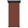 Générique Tenda Vertical Balcone 85x250 cm, Marrone | Poliestere resistente strappo, rullo di alluminio, funzione autobloccante, fissaggio a parete o soffitto