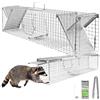 Petigi Gabbia Trappola per Animali Talpa Ratto Mouse Topo Nutria 102 x 20 x 27 cm