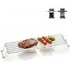 FIRXZYMZ Griglia scaldavivande in acciaio inox 69866 per Weber Spirit E210 E220 S210 S220