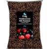 ZOMA Terriccio per fragole e piccoli frutti qualità superiore 15Kg, Ricco di humus lombrico e sfagno, Ph Ottimale, substrato drenante e fertile - Made in Italy