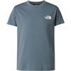The North Face Box NSE Regular SS T-Shirt Unisex - Bambini e Ragazzi (Pacco da 1)